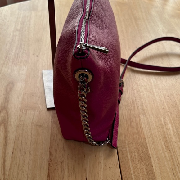 Michael Kors EUC Pink Leather Shoulder Bag - Picture 4 of 10